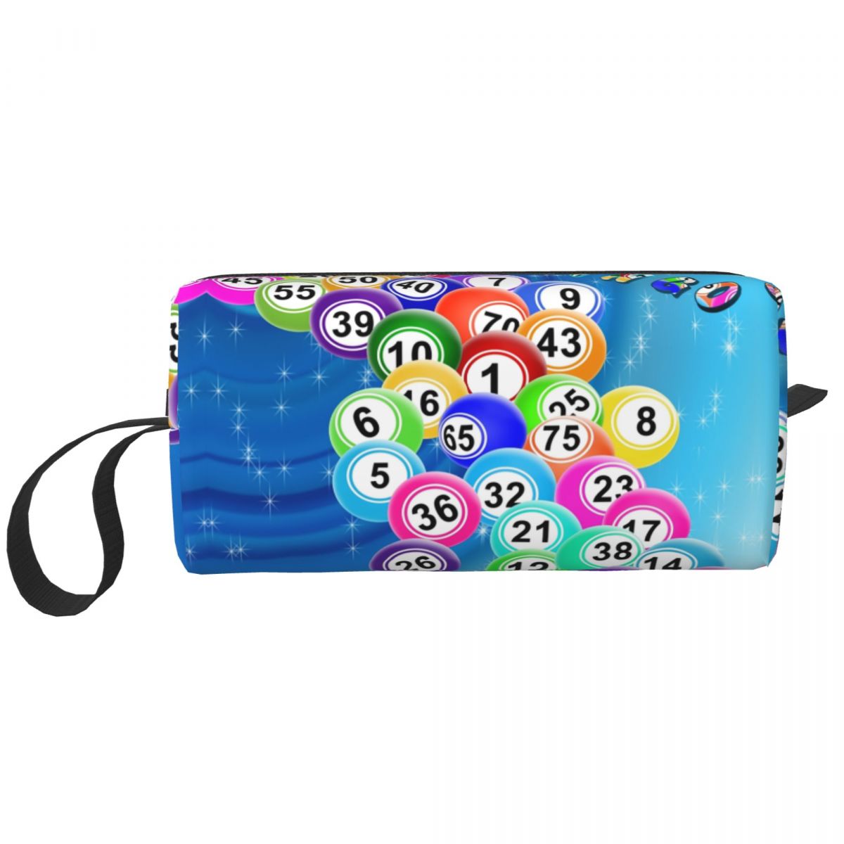 Beauty Makeup Games Free - Custom Travel Bingo Balls Toiletry Bag