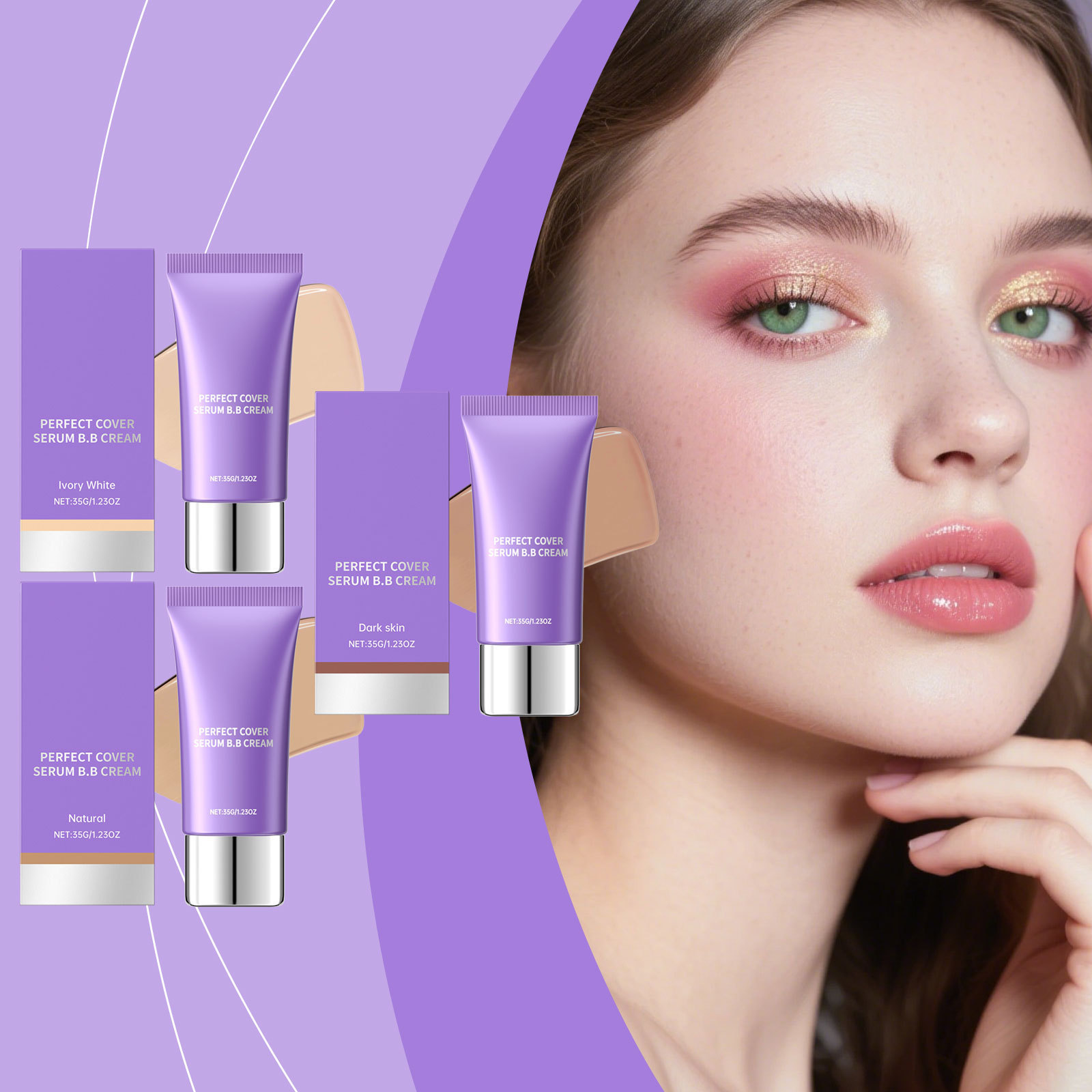 Bb Cream Tinted - Perfect Cover BB Cream Cover Blemish