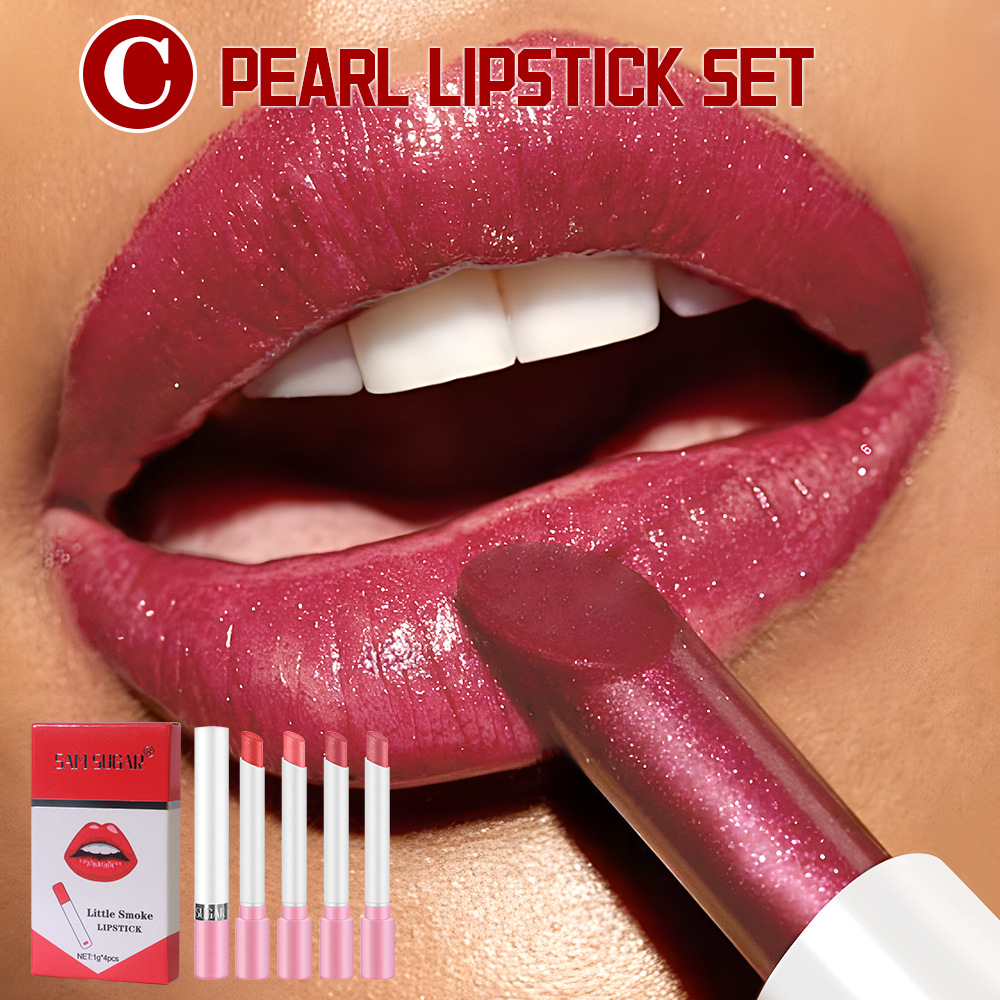 Cigarette Lipstick Set 4 Pcs P - Beauty Makeup Gift Sets recension och pris