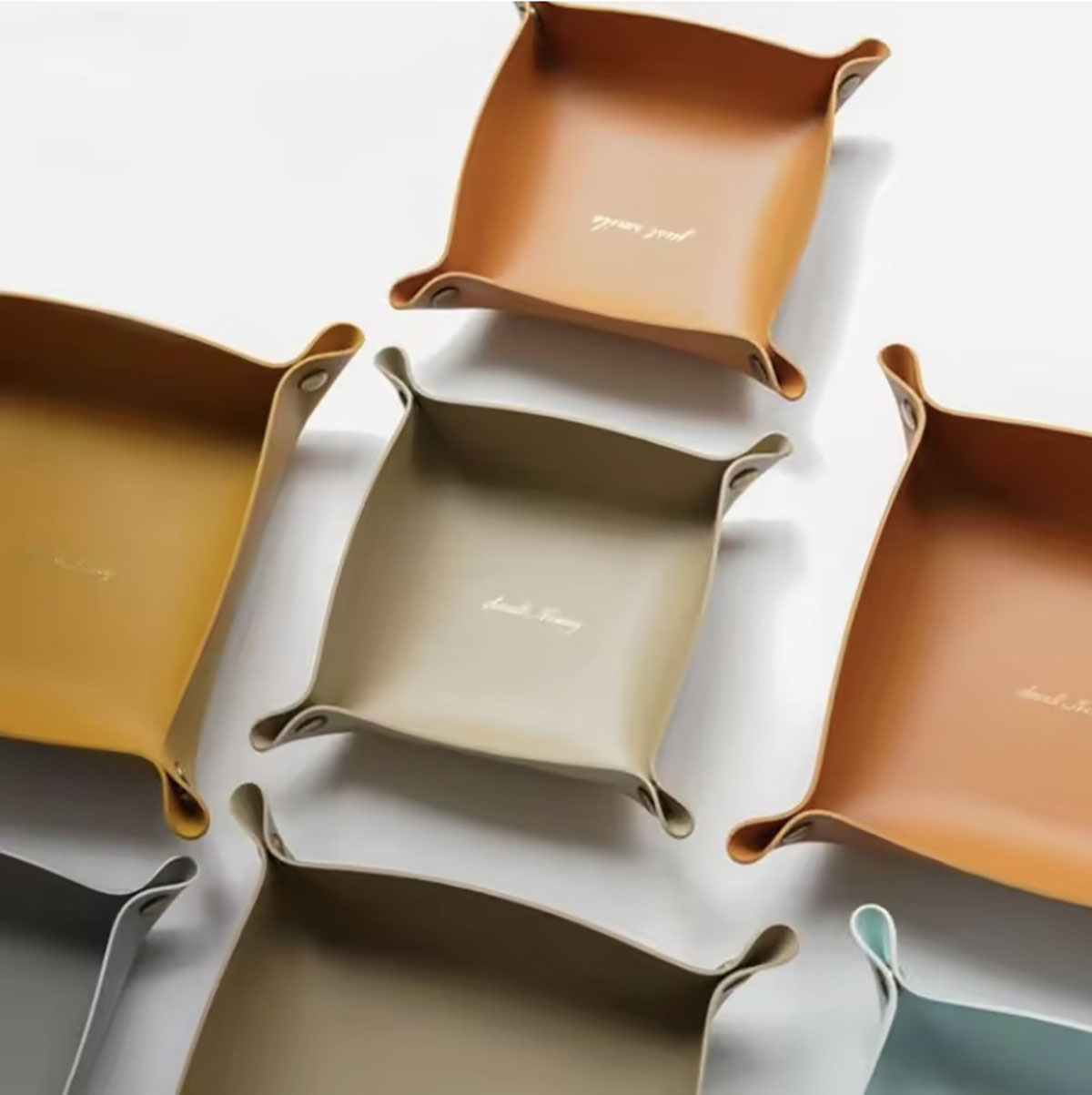 Nordic Style Leather Storage T - Beauty Makeup Box recension och pris