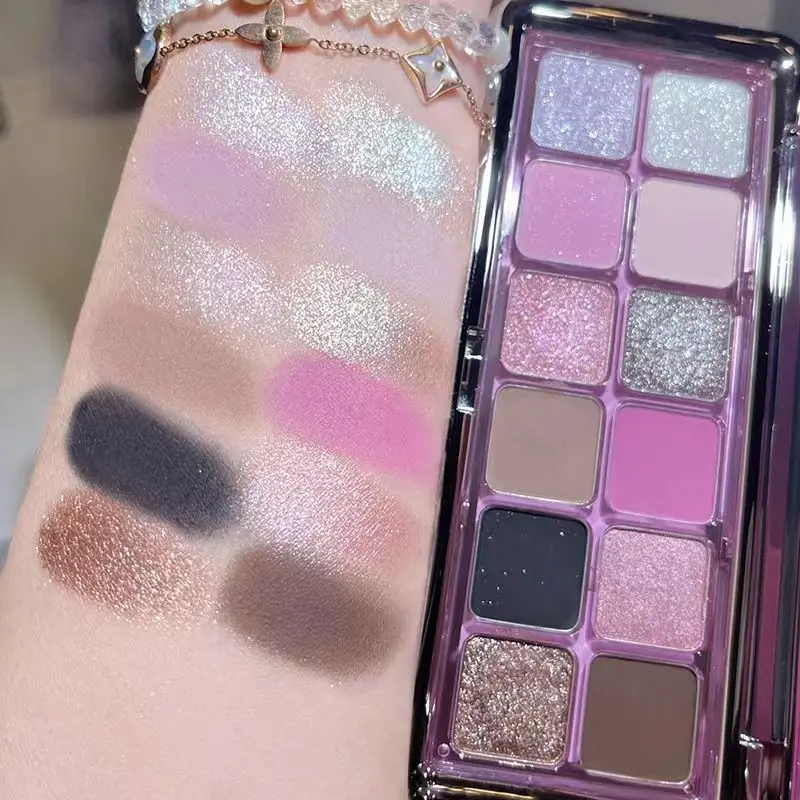 12 Color Eye Shadow Plate Matt - Beauty Huda Makeup recension och pris