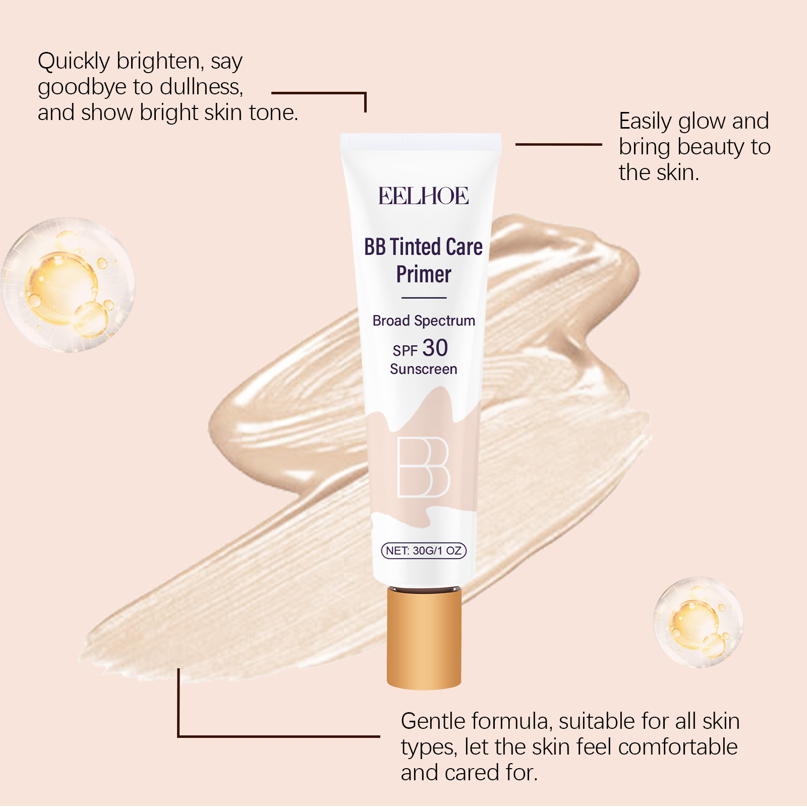 Tinted BB Cream with SPF 30 Fu - Bb Cream Tinted recension och pris