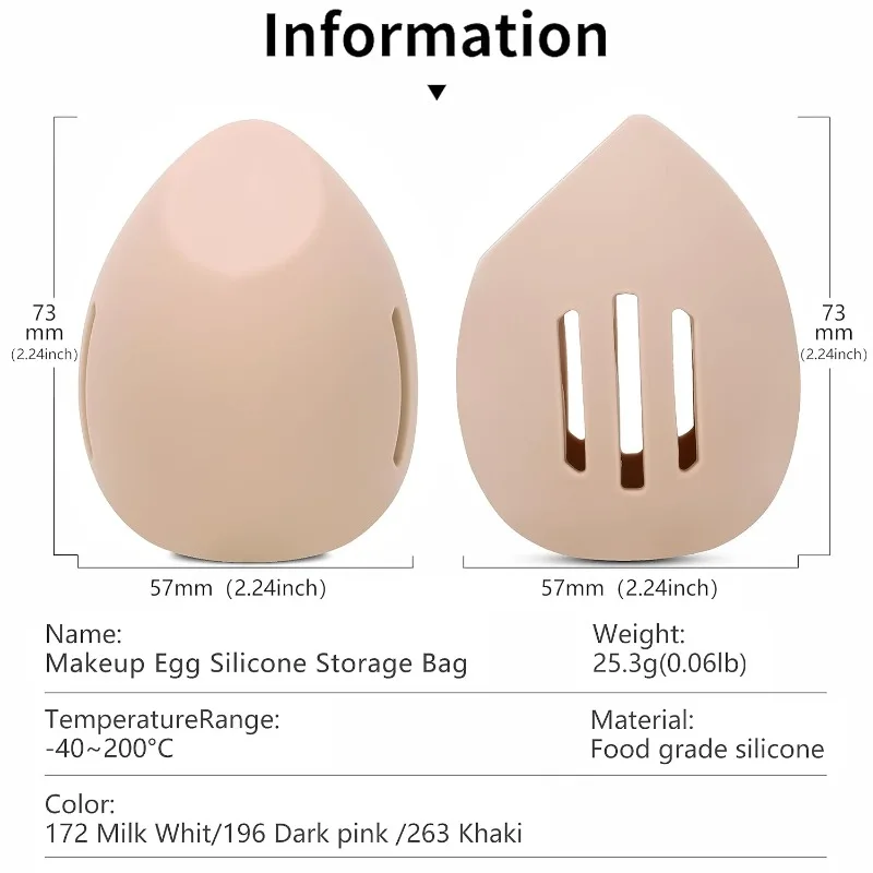 Silicone Beauty Egg Breathable - Beauty Makeup Box recension och pris