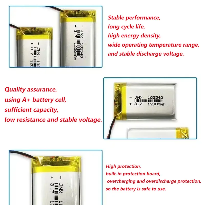 102540 3.7V 1200mAh Polymer Re - Beauty Makeup Games Free recension och pris