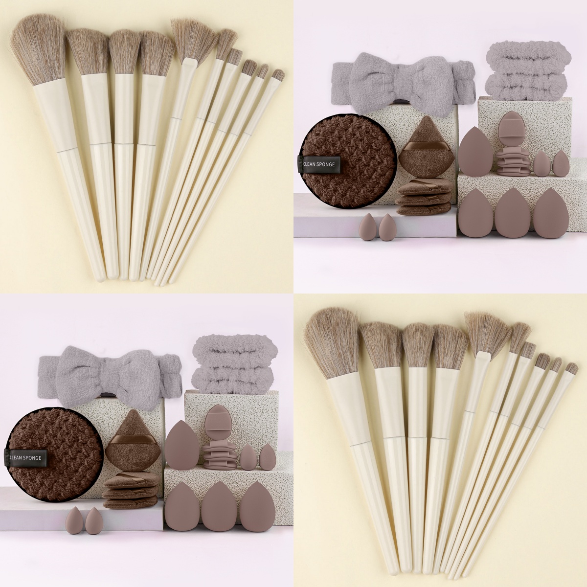 Professional 10PCS Makeup Brus - Beauty Makeup Gift Sets recension och pris
