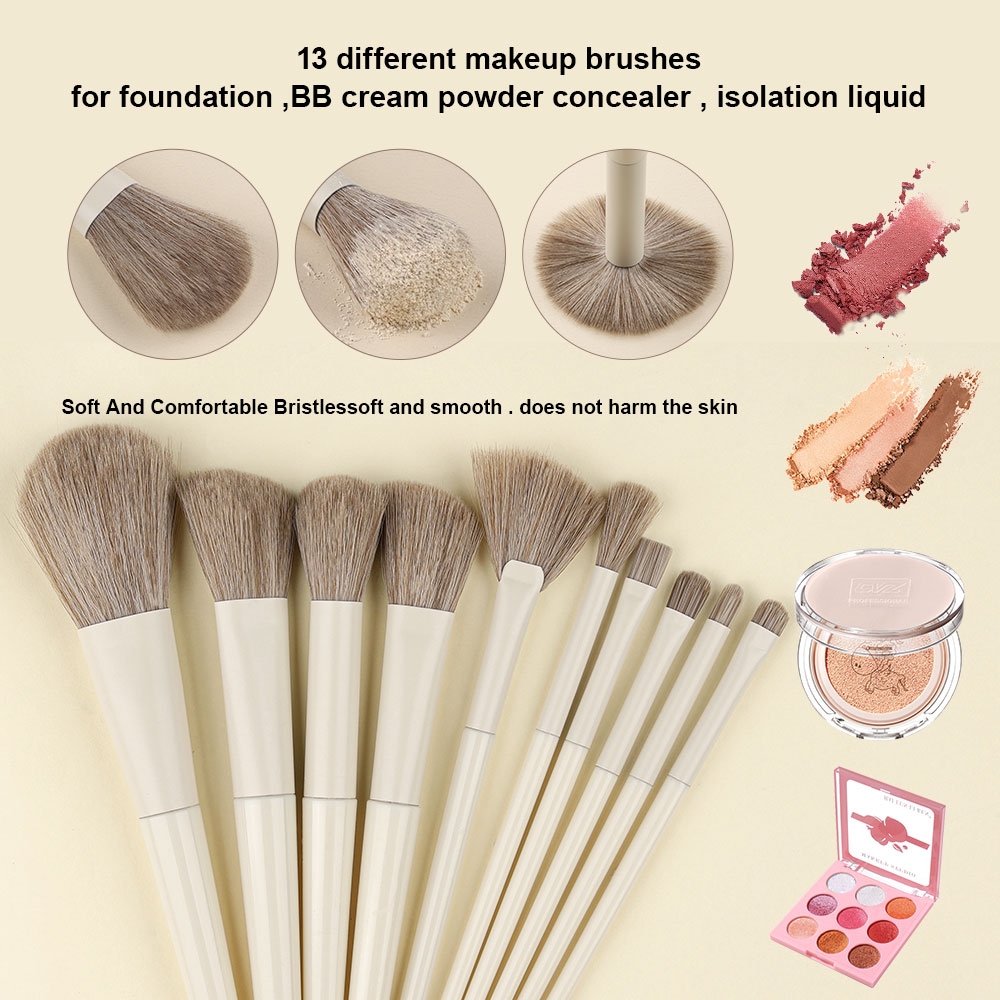 Professional 10PCS Makeup Brus - Beauty Makeup Gift Sets recension och pris
