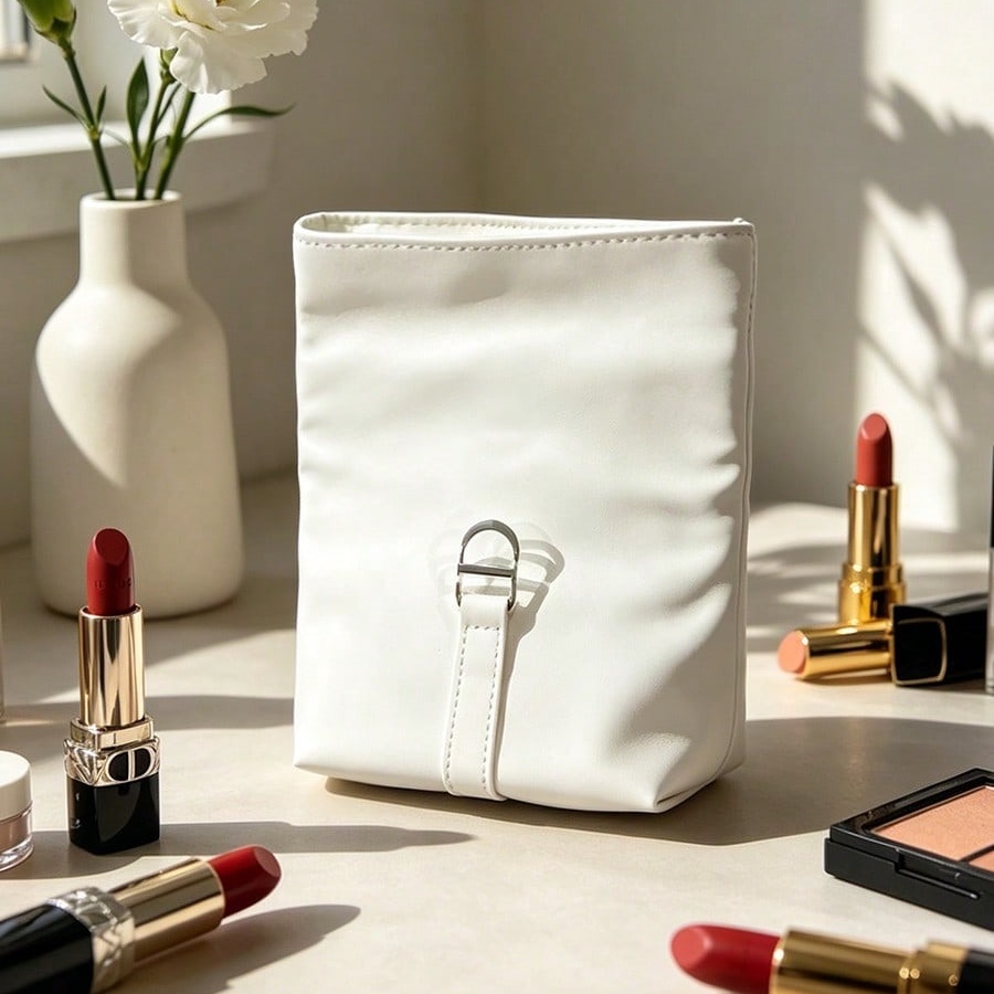 Dior’s Bag White Cosmetic Bag  - Beauty Makeup Dior recension och pris