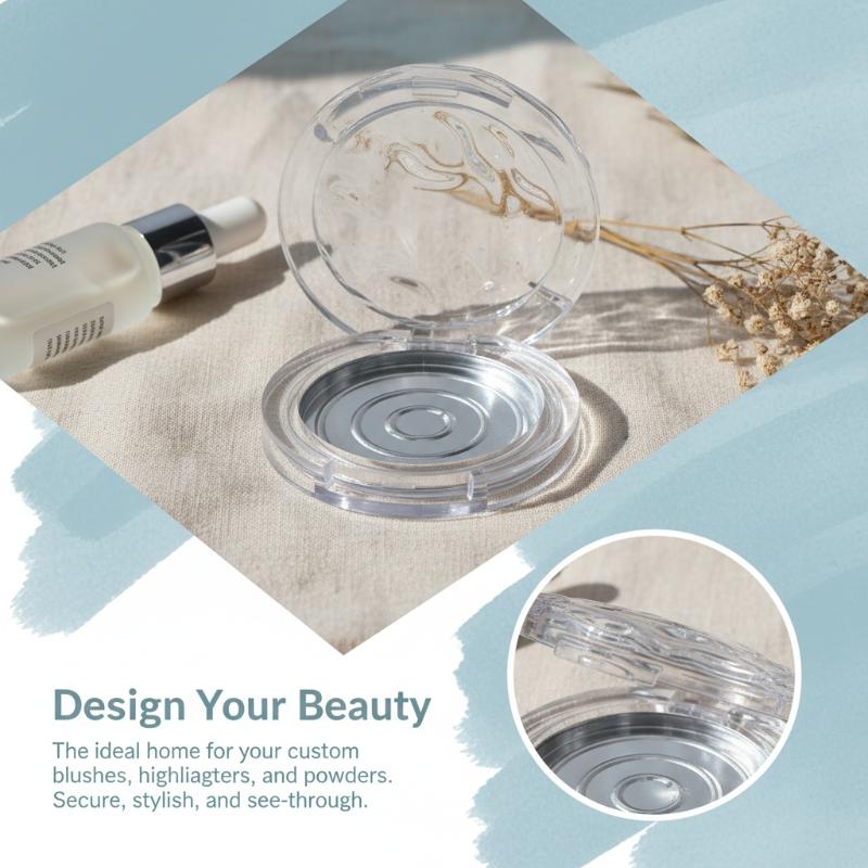 Eco-Friendly Clear Wavy Blush  - Beauty Makeup Box recension och pris