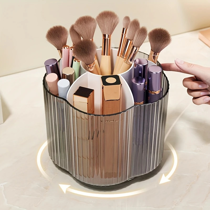 360° Rotating Makeup Brush Hol - Beauty Makeup Box recension och pris