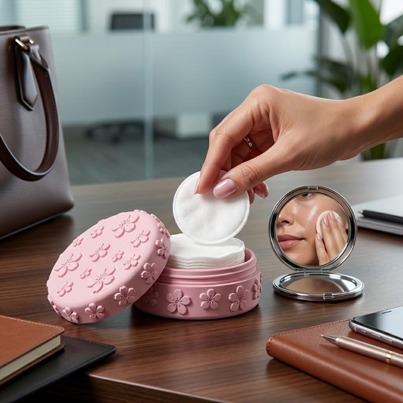 New Cherry Blossom Embossed Ma - Beauty Makeup Box recension och pris