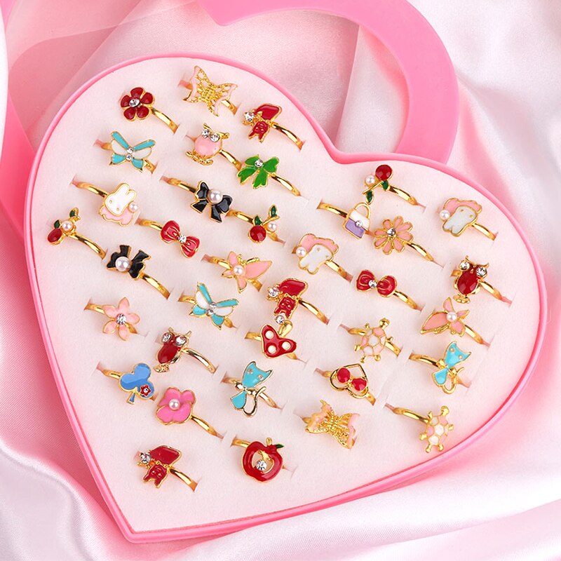 Cute Adjustable Rings for Chil - Beauty Makeup For Kids recension och pris