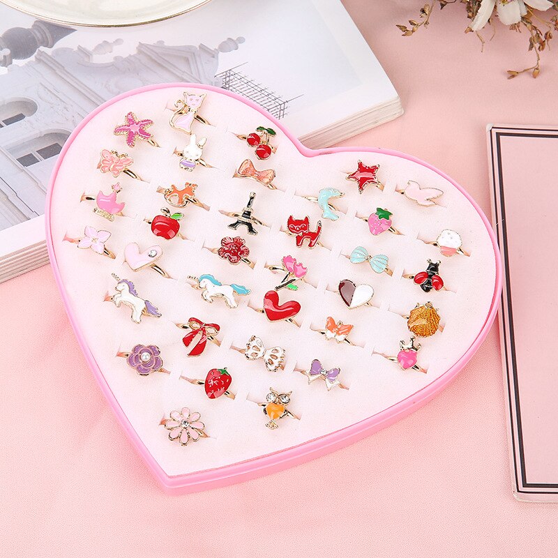 Cute Adjustable Rings for Chil - Beauty Makeup For Kids recension och pris