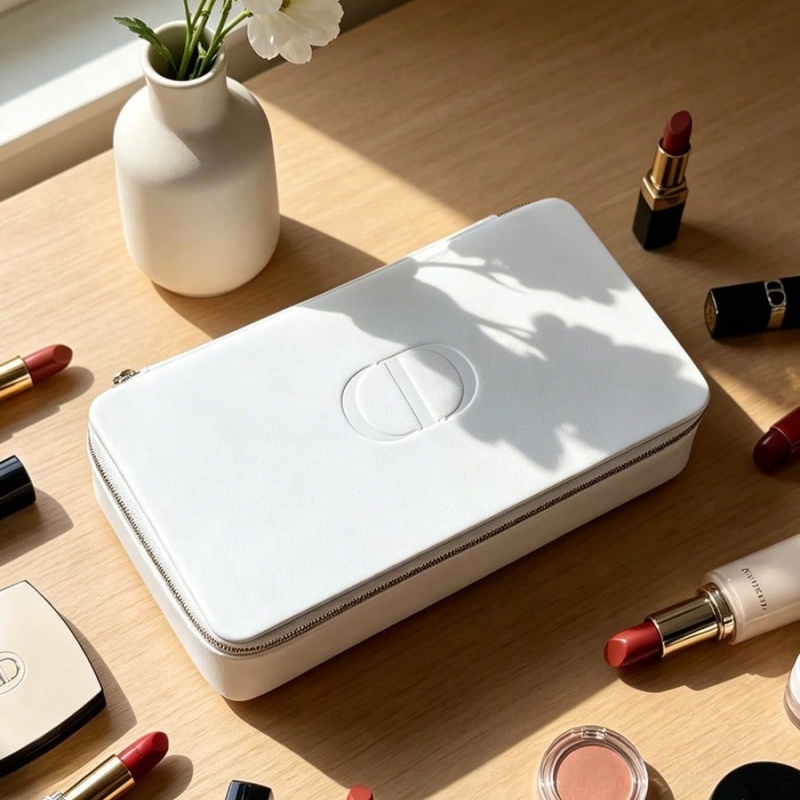 Dior’s Bag White Cosmetic Bag  - Beauty Makeup Dior recension och pris