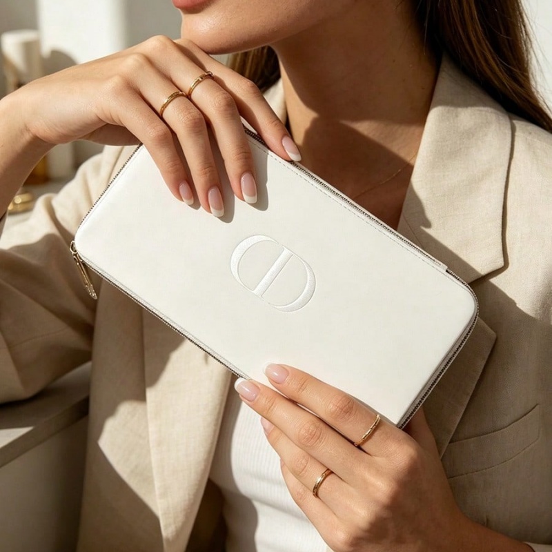 Dior’s Bag White Cosmetic Bag  - Beauty Makeup Dior recension och pris