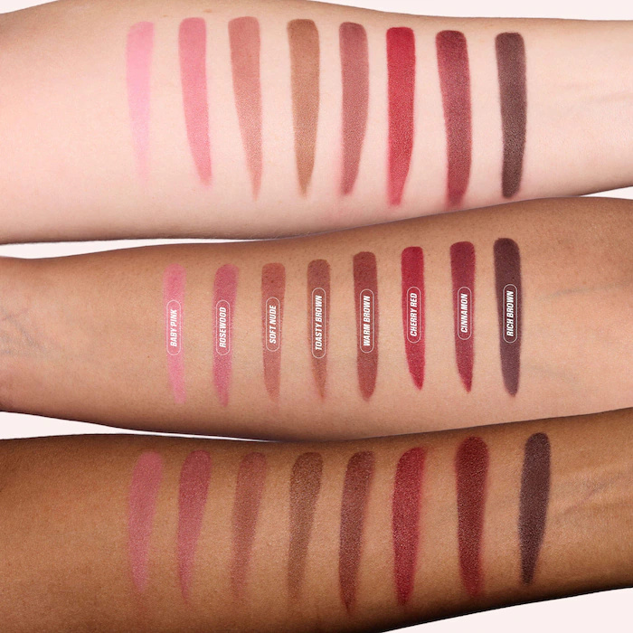 8Color Lip Liner Pen Set Long- - Huda Beauty Makeup Bag recension och pris